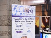 156 registration  Thank you to our WM2016 Registration Sponsors