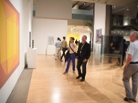 83 Phoenix Art  Attendees viewing the Contemporary Art wing at the Museum