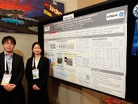 87 Best in Track 4  TRACK 4 POSTER WINNER: NUCLEAR POWER PLANT - #16655, "RO Concentrated Water Treatment Equipment for Risk Reduction of Contaminated Water Stored in Tank in Fukushima, NPS", Authors: Yuko Kani (pictured), Mamoru Kamoshida (pictured), Fumio Takahashi, Hitachi, ltd., Takashi Asano, Takashi Nishi, Yusuke Kitamoto, Takako Sumiya, Kenji Noshita, Hatachi-GE Nuclear Energy, Ltd.