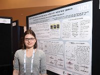 102 EszterMAKKOS  Student Poster: "Modelling the Interaction of Corroded Magnox Surfaces with Nuclear Fission Products", Eszter Makkos (pictured), Nikolas Kaltsoyannis, University College London; Andrew Kerridge, Lancaster University; Jonathan Austin, National Nuclear Laboratory