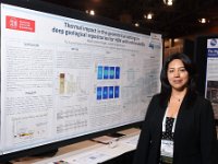 94 RocioVARGAS  Student Poster: Thermal Impact in the Geometrical Settings in Deep Geological Repositories for HLW with Retrievability", Rocio Leon Vargas (pictured), Joachim Stahlmann, TU Braunschweig-Inst. For Soil Mechanics and Foundatrion Engineering