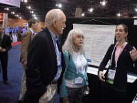 30 Student Reception  Student Poster Presenter, Jamie Weaver with WMS Board Member, George Dials and his guest, Pamela Dials